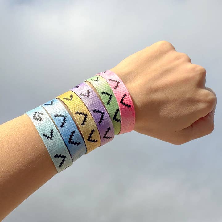 Elevated Faith - Wholesale Woven/Braided Bracelet - Highs and Lows Tie-Dye Bracelet Pack0