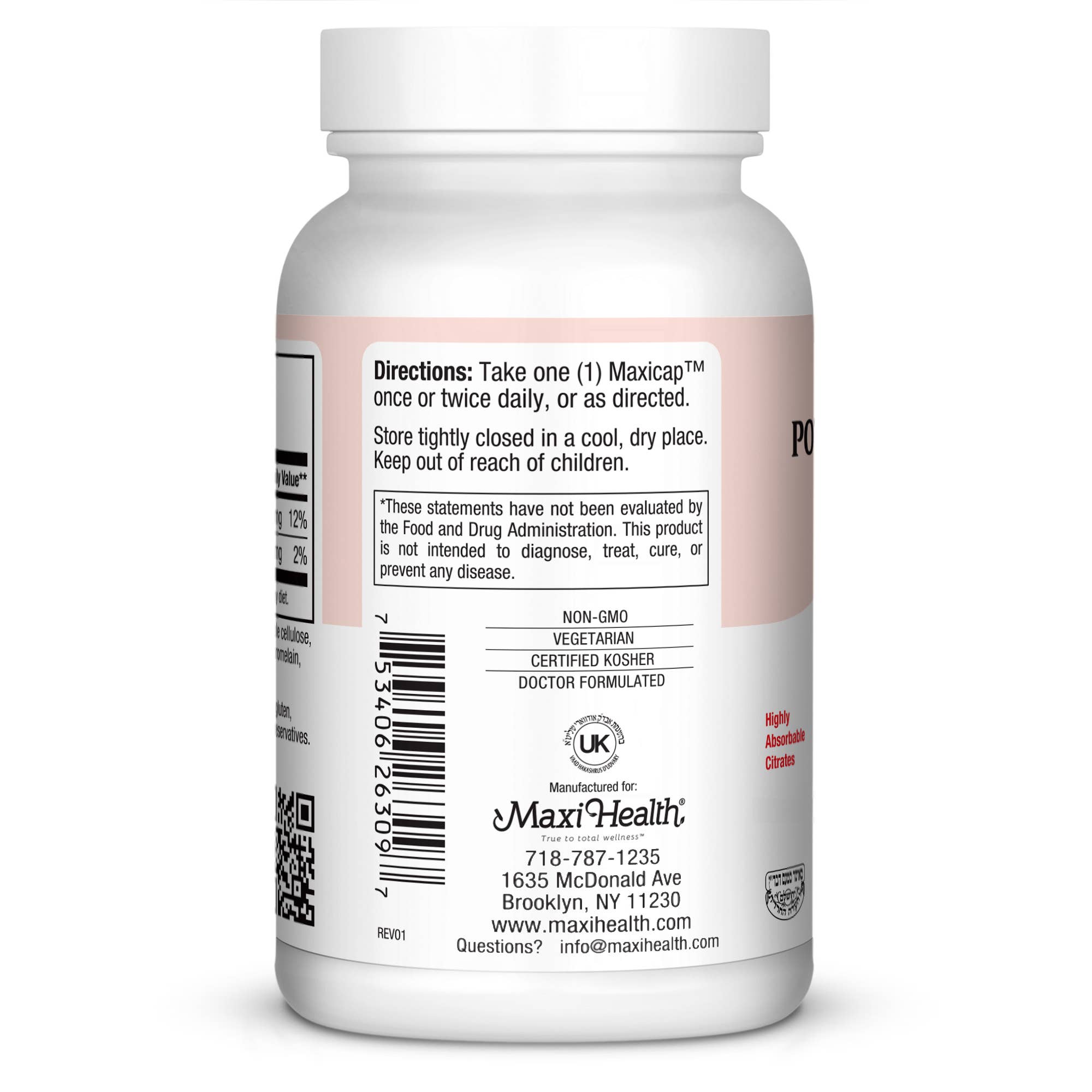 Maxi Health - Wholesale Oral Supplement/Vitamin - Potassium Magnesium3