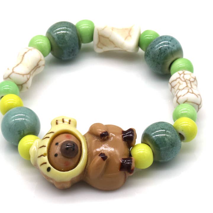 I-D20.3 B2552-002-2 Bracelet Capybara for Kids for wholesale by Menga Trading