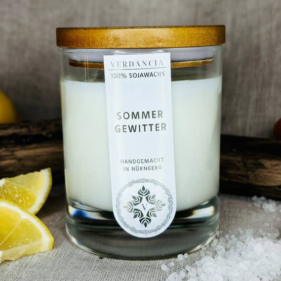 Soja geurkaars - "Zomeronweer" voor wholesale door Verdancia