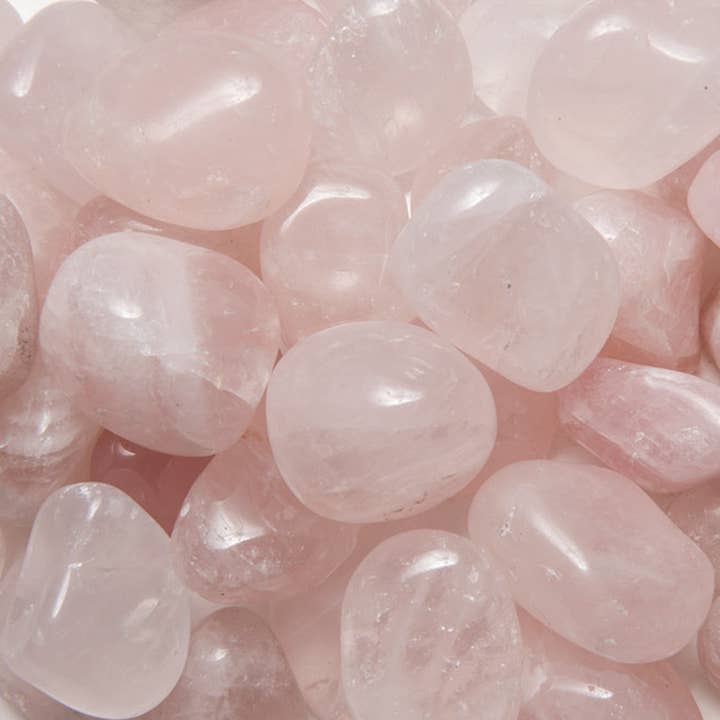 Fantasia Mining – wholesale Spiritual stone/crystal – Tumbled Rose Quartz - XL - A Grade - Brazil (1 lb)3