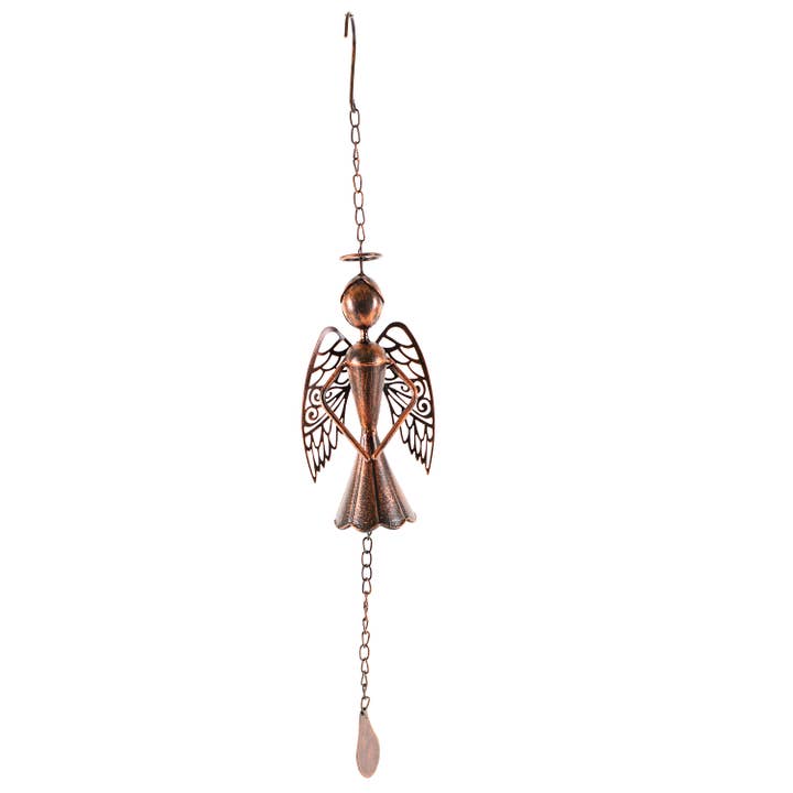 Oak Street Wholesale - Wholesale Wind Chime - Bronze Angelic Windchime