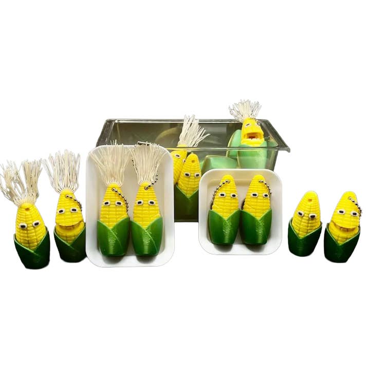 Corn Guys Brinquedo Magnético – Colecionável Viral do TikTok para a Secretária por atacado de Modern Wood Cases
