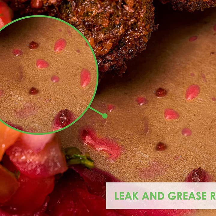 EcoQuality - Wholesale Food Storage Container - 26Oz Kraft Folded Paper Take Out Containers - Microwavable6