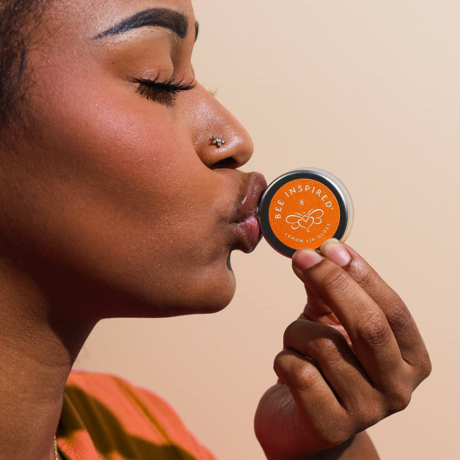 Bee Inspired - Wholesale Lip Gloss - Lemon Lip Gloss | Ultra-Hydrating Botanicals & Beeswax2