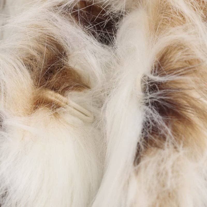 MULTI Faux Fur Animal Print Coat for wholesale on Faire11