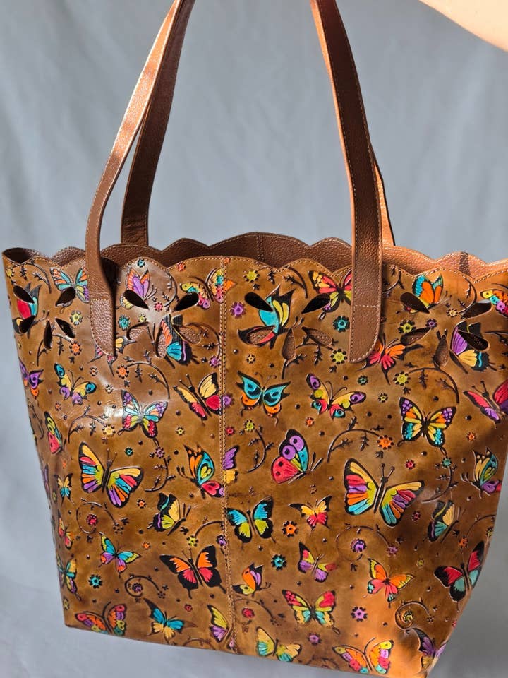 Butterfly Bloom Tote for wholesale by DTrendy shop