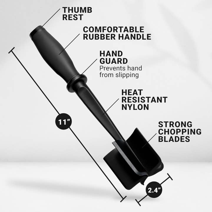 Zulay Kitchen - Wholesale Kitchen Tool/Gadget - Premium Ground Meat Chopper Tool4