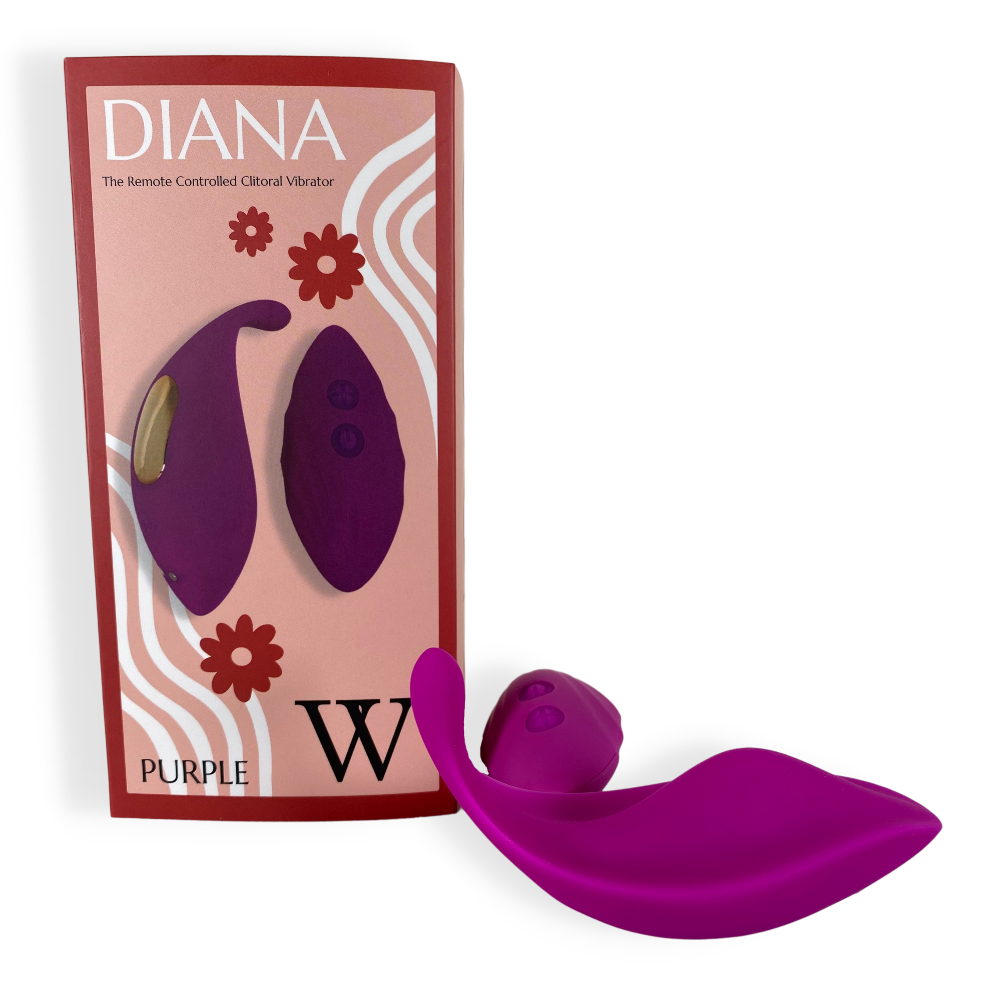 V For Vibes - Wholesale Sex Toy - Diana – Remote Control Rechargeable Clit Vibrator6