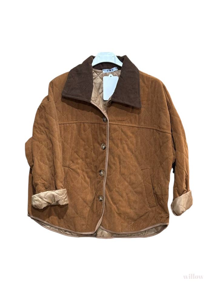 Moonsun - Wholesale Jacket - Women's - Quilted velvet jacket3