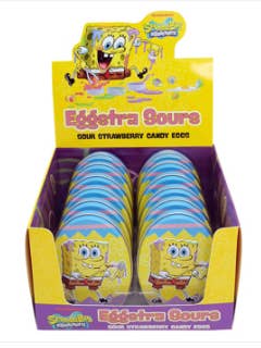 (S8-09) Ostern - SpongeBob Ei-stra Süße Dose x 12 Einheiten für den Großhandel von iSweet.ca