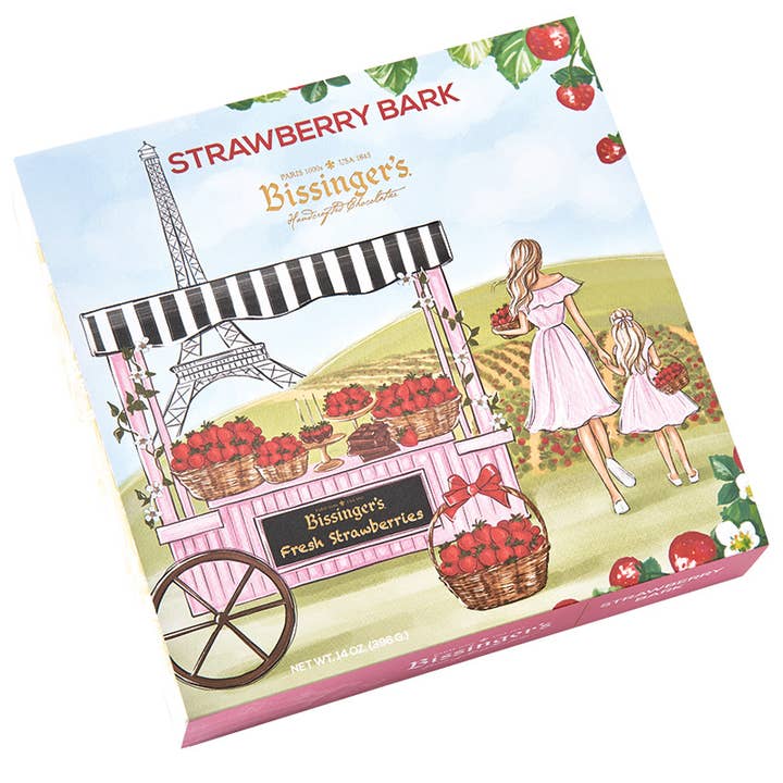 Bissinger's - Wholesale Chocolate Box - Bissinger's Strawberry Bark - 14 OZ