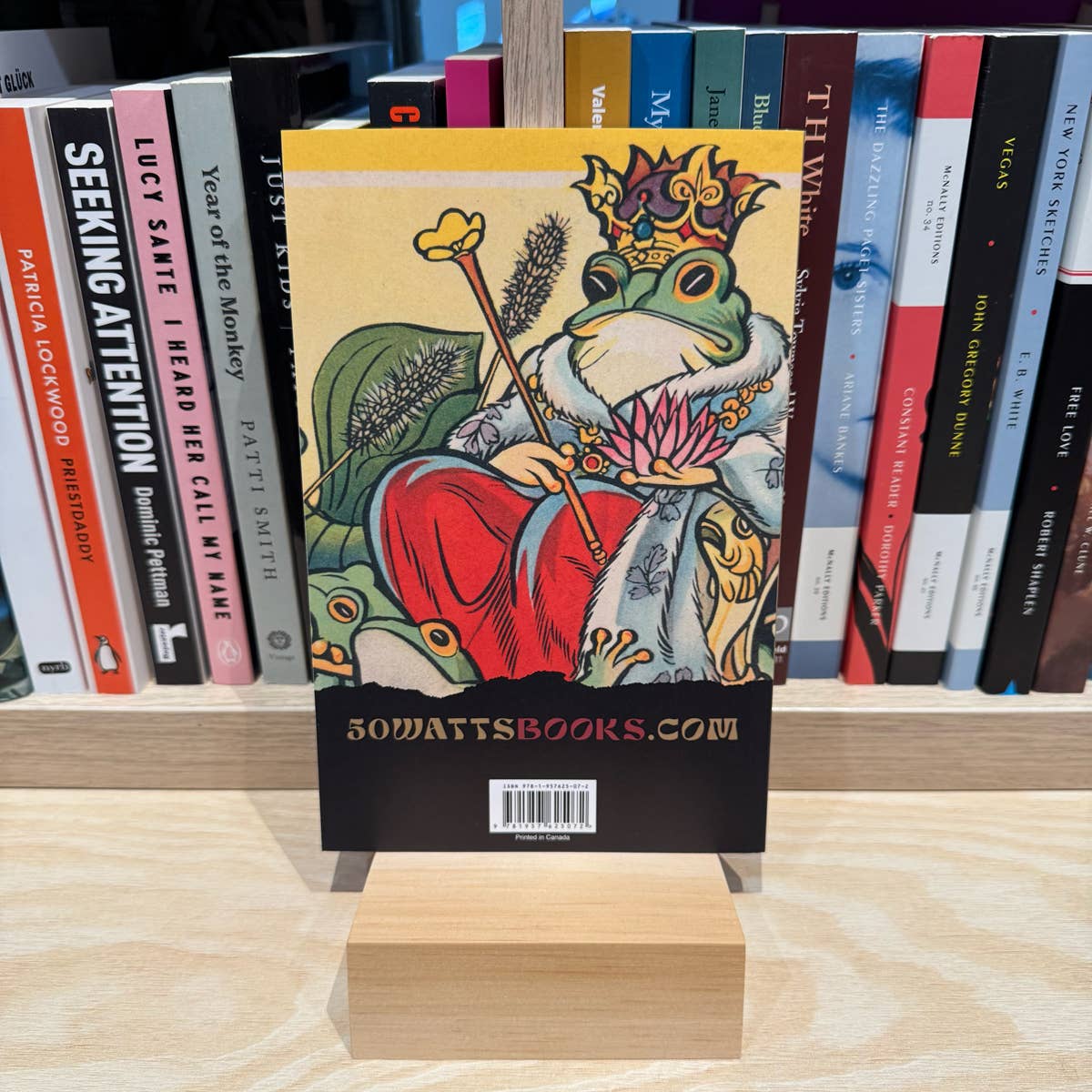 50 Watts – Großhandel Auslagebuch – Anthropomorphes Japan – Die Frösche – Taschenbuch12