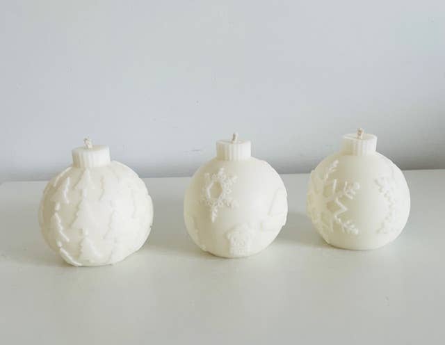 Sweet-Deco Creative - Wholesale Novelty Candle - Hand-poured candle Christmas ornaments1