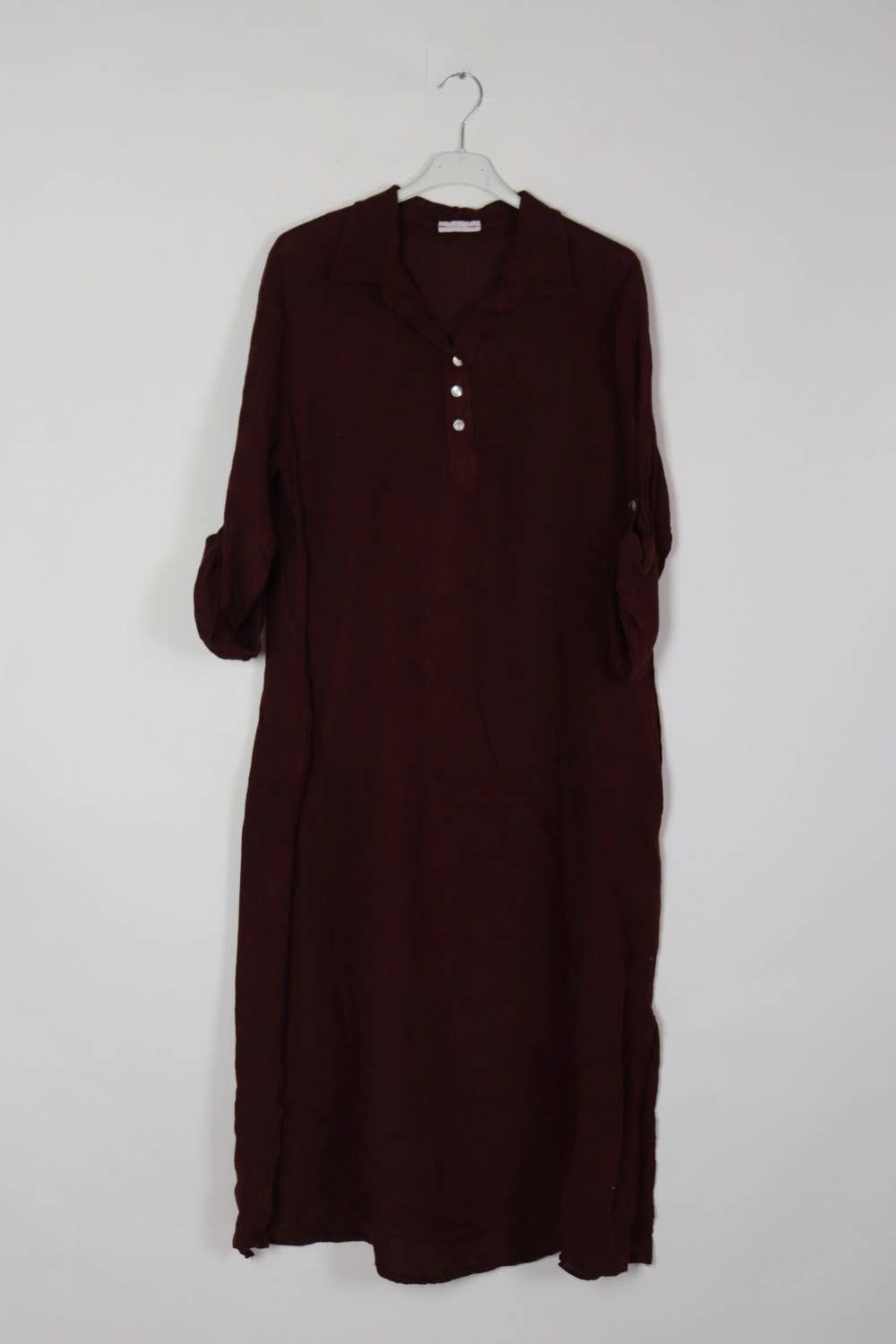LÉA & LUC - Wholesale Dress - Women's - Long dress in 100% linen REF.2090032