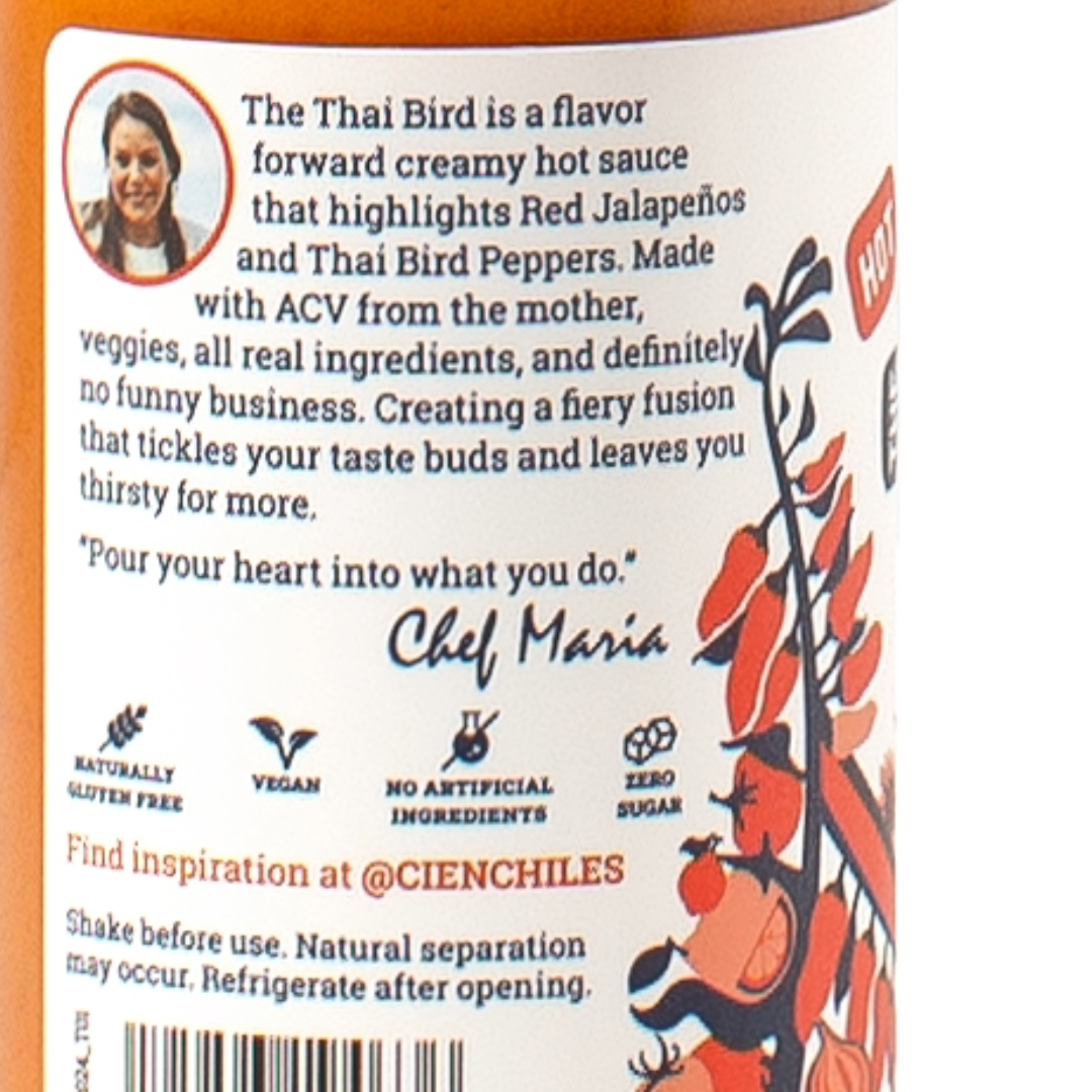 Cien Chiles - Wholesale Hot Sauce - The Thai Bird2