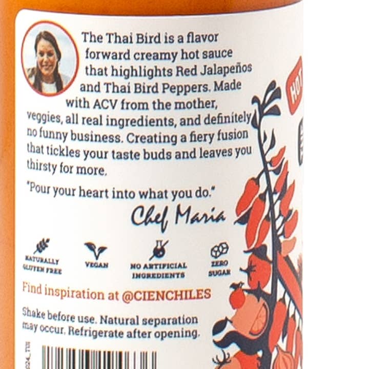 Cien Chiles - Wholesale Hot Sauce - The Thai Bird2