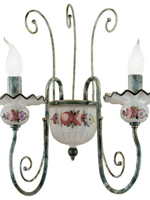 Wandlamp - Klassieke collectie - SANREMO - C411 voor wholesale door Ferroluce srl