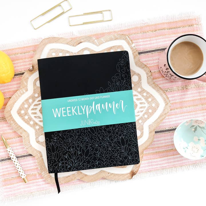 June & Lucy - Wholesale Planner - Undated Weekly Planner (12 Months)1