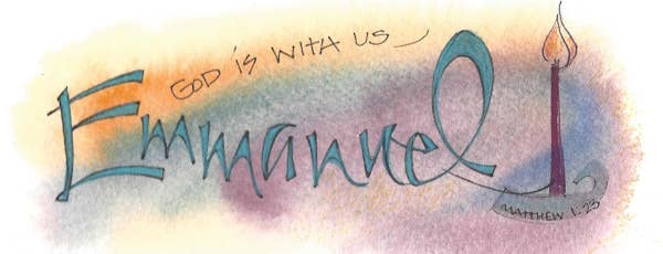 Credo Designs LTD - Wholesale Bookmark - Emmanuel Bookmark packaged with Harney Teabag 0