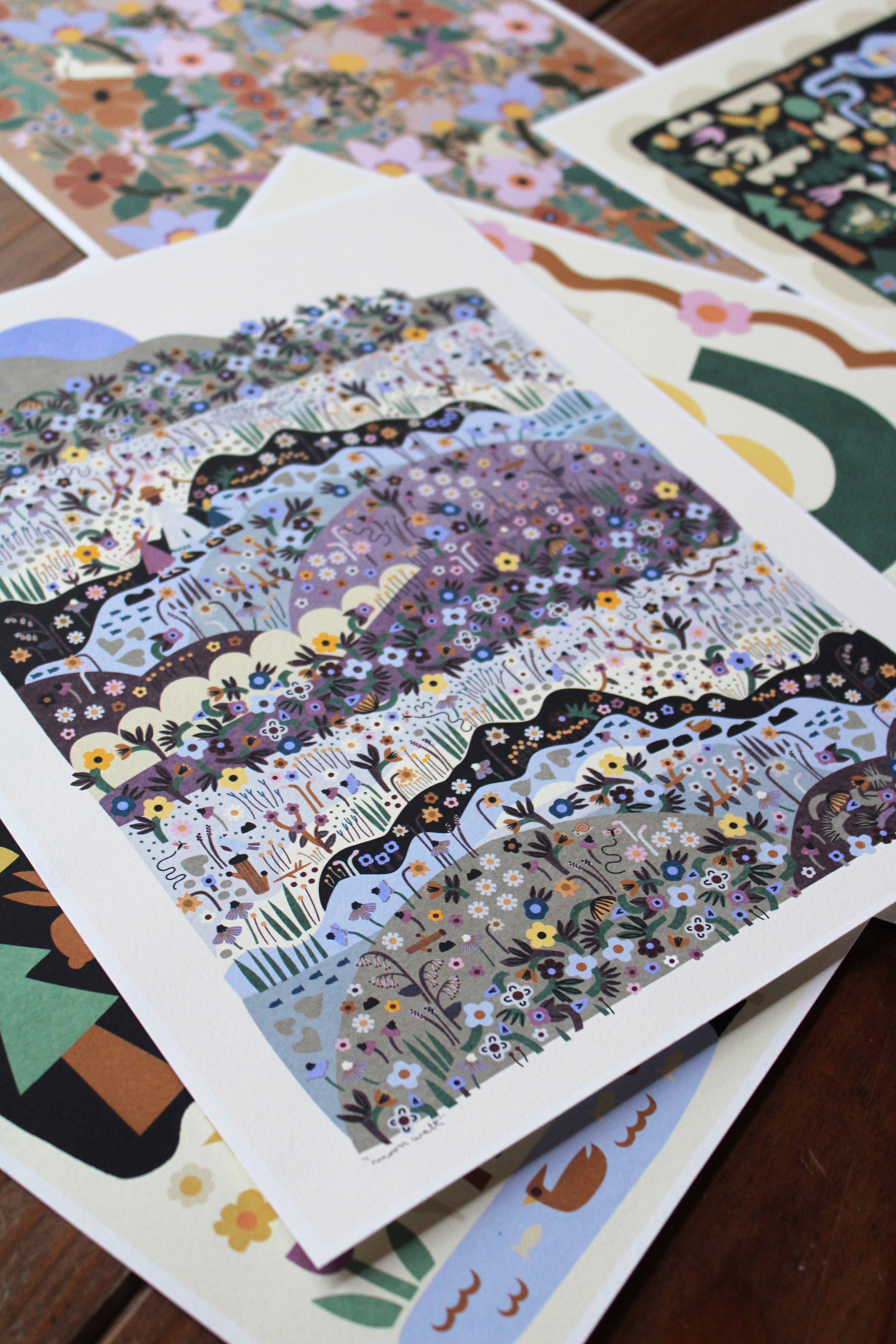 Leah Duncan - Wholesale Art Print - Moon Walk Print5