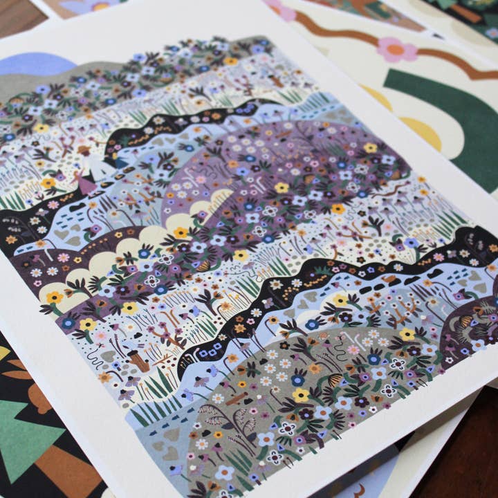 Leah Duncan - Wholesale Art Print - Moon Walk Print5