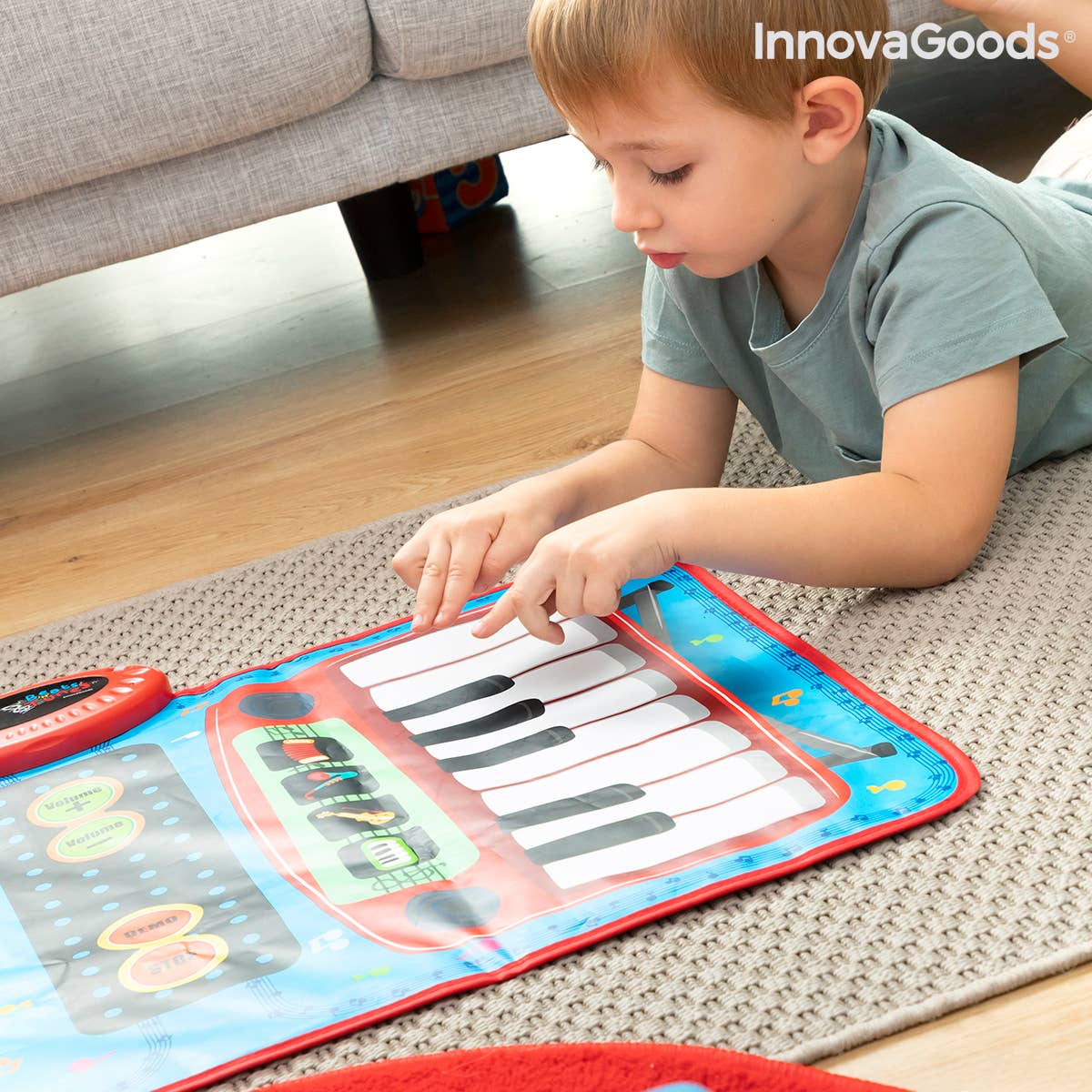 InnovaGoods - Vendita all'ingrosso Gioco musicale - Bambini e neonati - Tappeto Musicale 2 in 1 InnovaGoods Beats'n'Tunes1