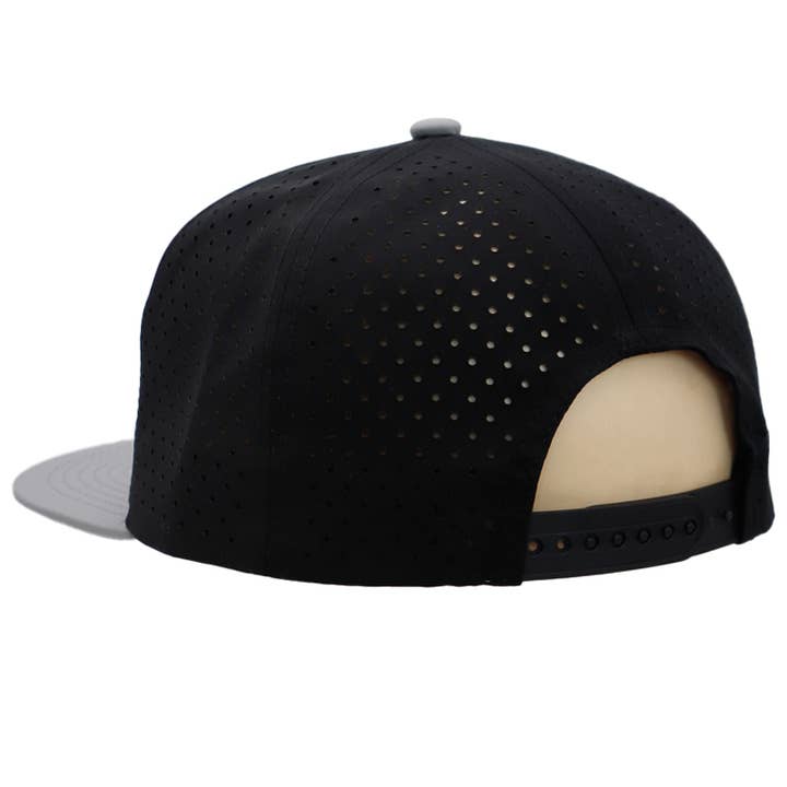 Cap Zone - Wholesale Trucker Hat - Unisex - Two Tone 7 Panel Digital Punch Perforated Snapback16
