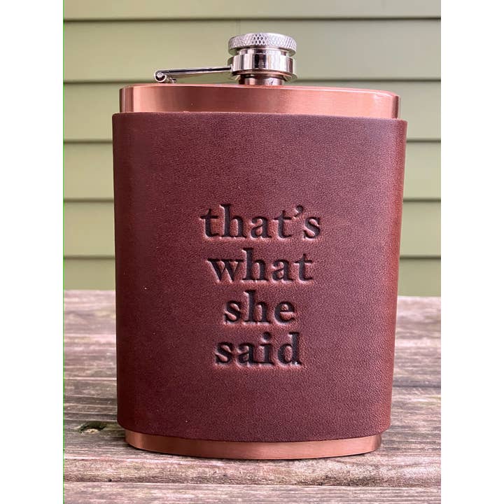 Lederflasche - Das hat sie gesagt für den Großhandel von Jimmyrockit