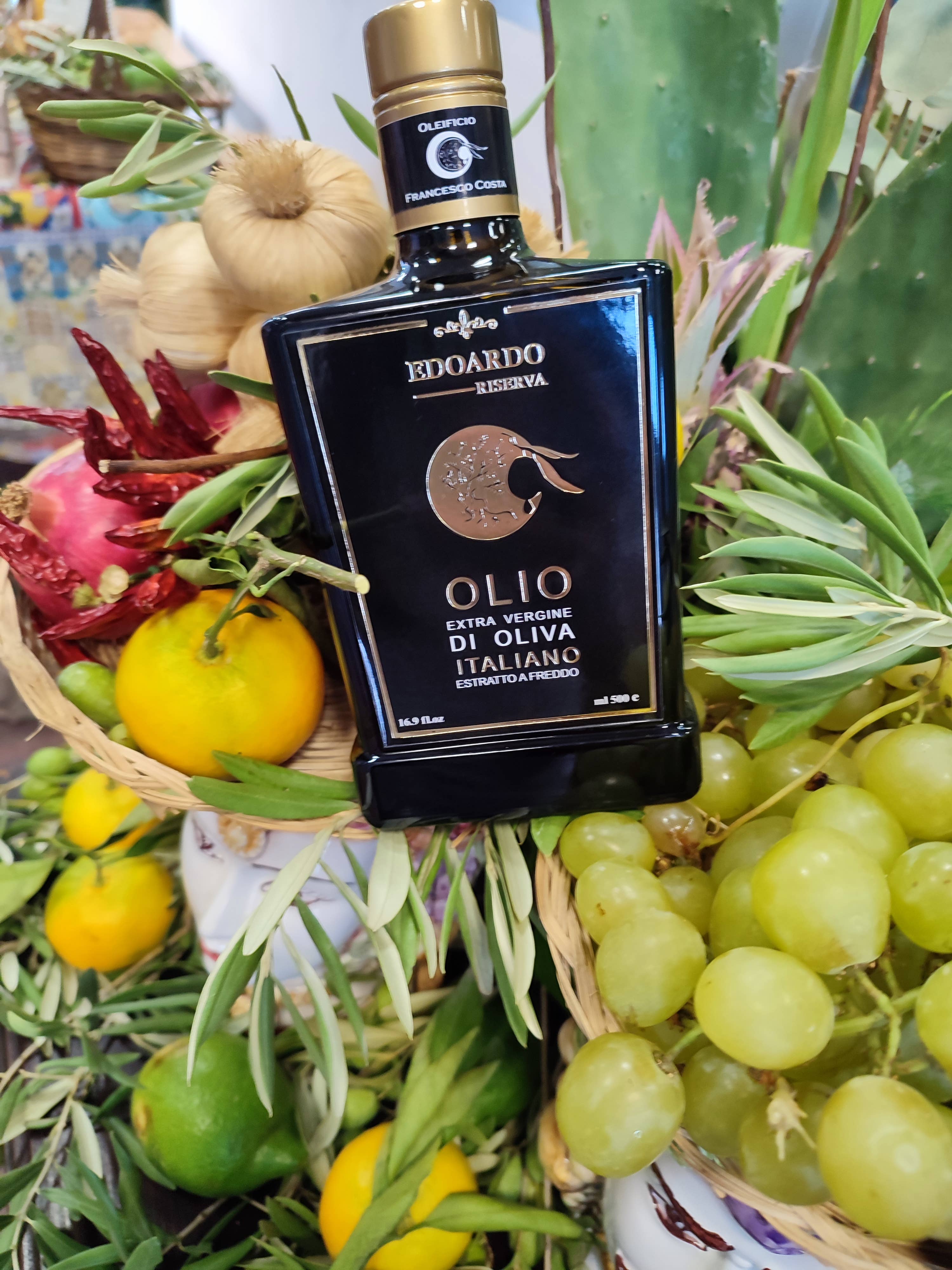 Oleificio Costa s.r.l. – Großhandel Olivenöl – „Edoardo“ Italienisches Öl Riserva1