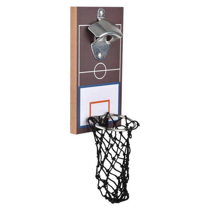 La Luna Bella - Toys - Wholesale Bottle/Wine Opener - Basketball Wall Mount Bottle Opener 7.87" - LLB Toys2