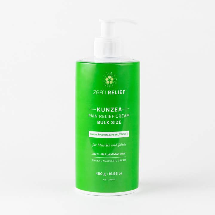 Kunzea Pain Relief Cream (Bulk Size) for wholesale by Zea