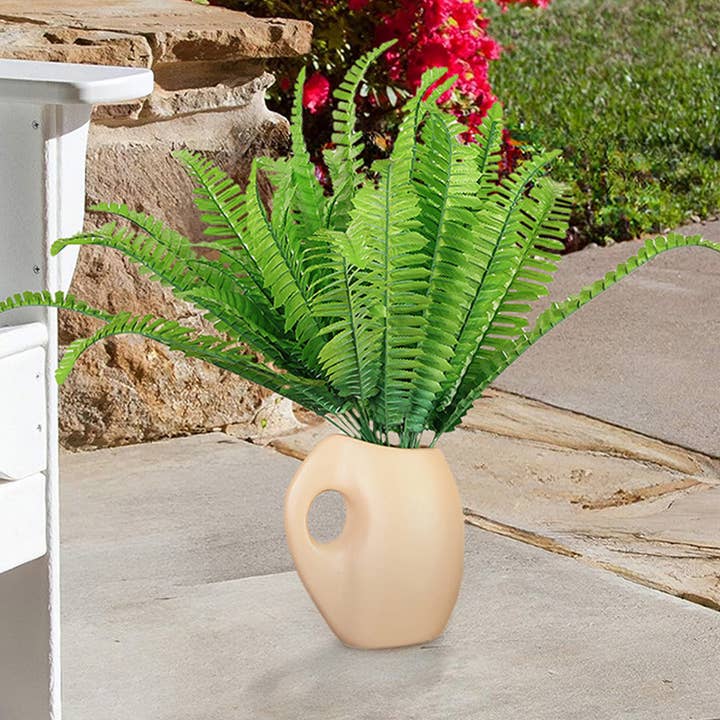 SoapElenGlen - Wholesale Artificial Plant - 22'' Artificial Boston & Persian Fern Bundle, Plan1