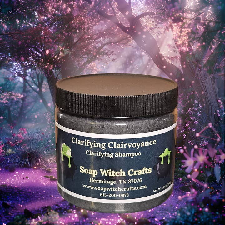 Clarifying Clairvoyance Clarifying Shampoo – Strawberry Patchouli for wholesale by Soap Witch Crafts