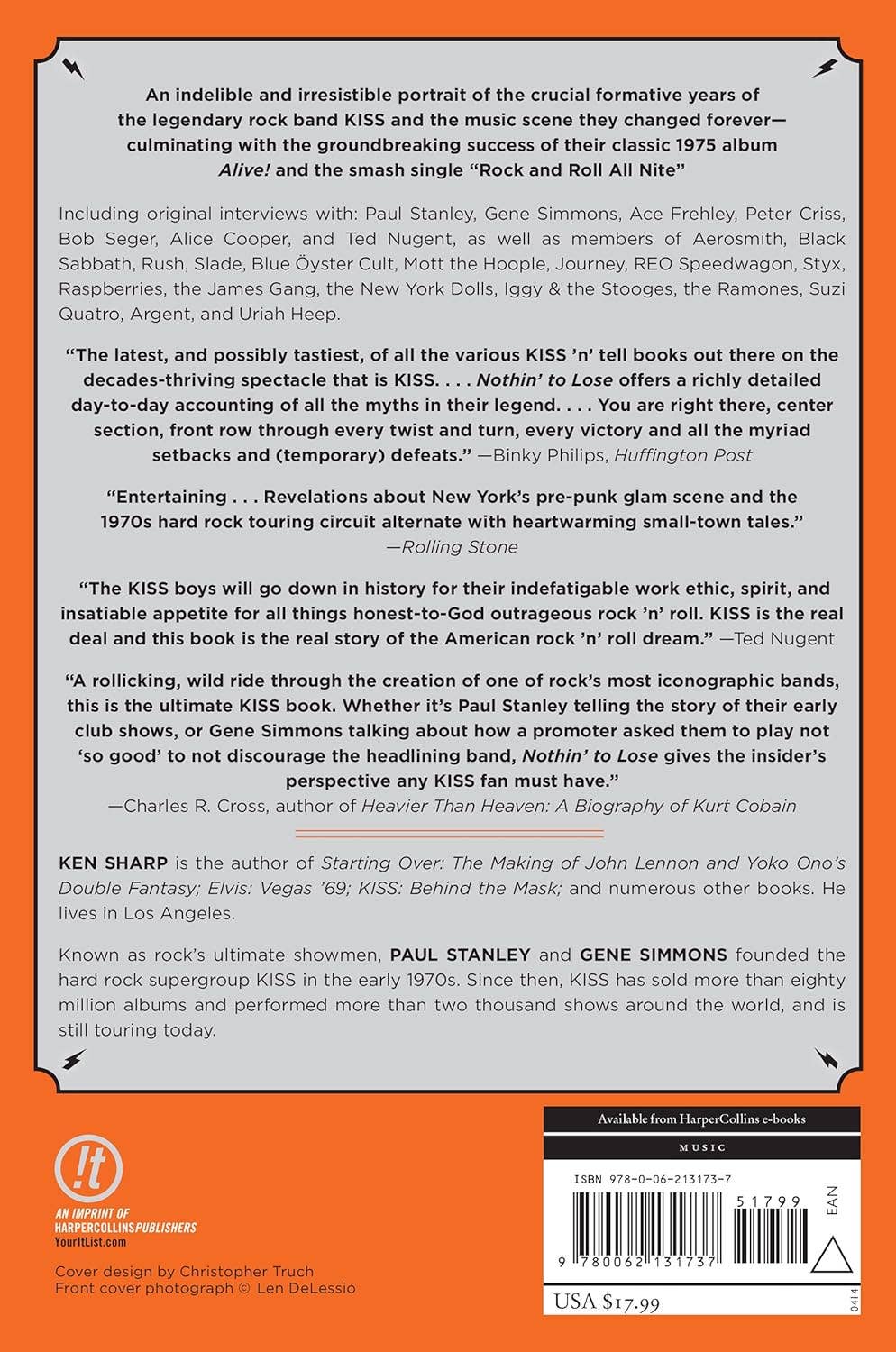 Real Retro - Vendita all'ingrosso Biografie e memorie - Nothin' to Lose libro di Ken Sharp1