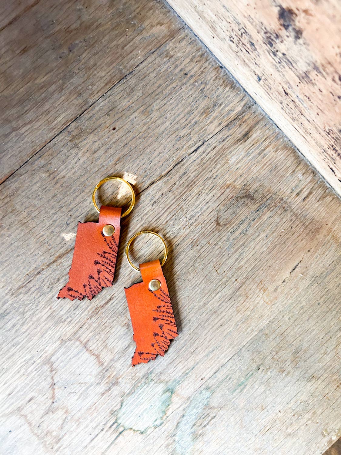 Left Grain - Wholesale Keychain - Women's - Indiana Wildflowers Keychain7