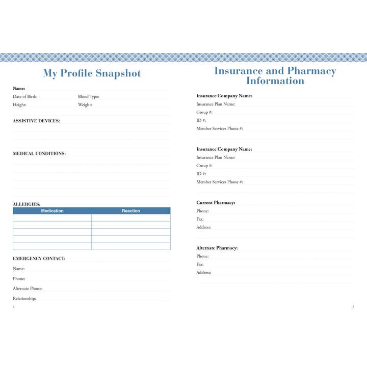 Peter Pauper Press - Wholesale Journal/Diary - My Personal Health Record Keeper