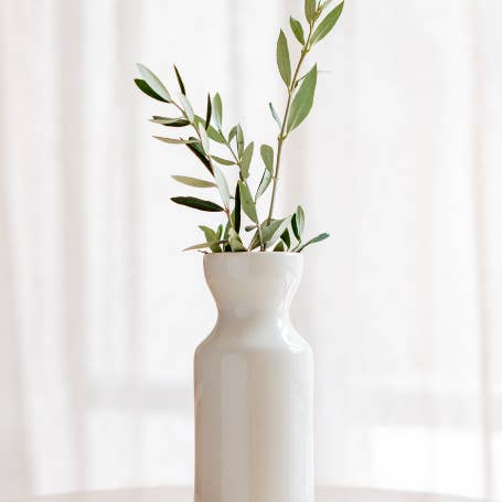 Totem in ceramica Mediterranea - Bianco per la vendita all'ingrosso da parte di Oustao