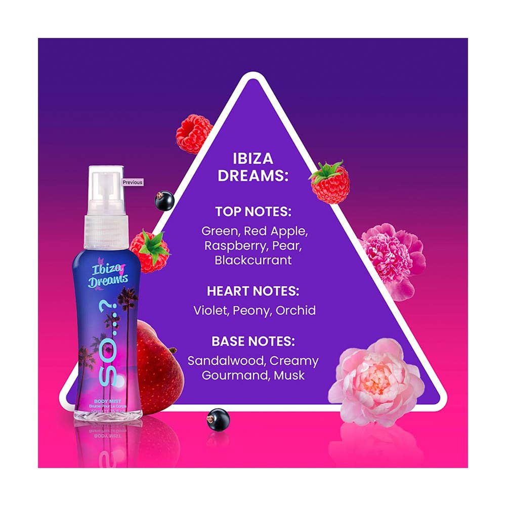 RAPHAEL COSMETIC CONSULTING / FASHION MAKE·UP - Wholesale Face & Body Mist/Water - BODY MIST 50ML - SO...? ESCAPES10