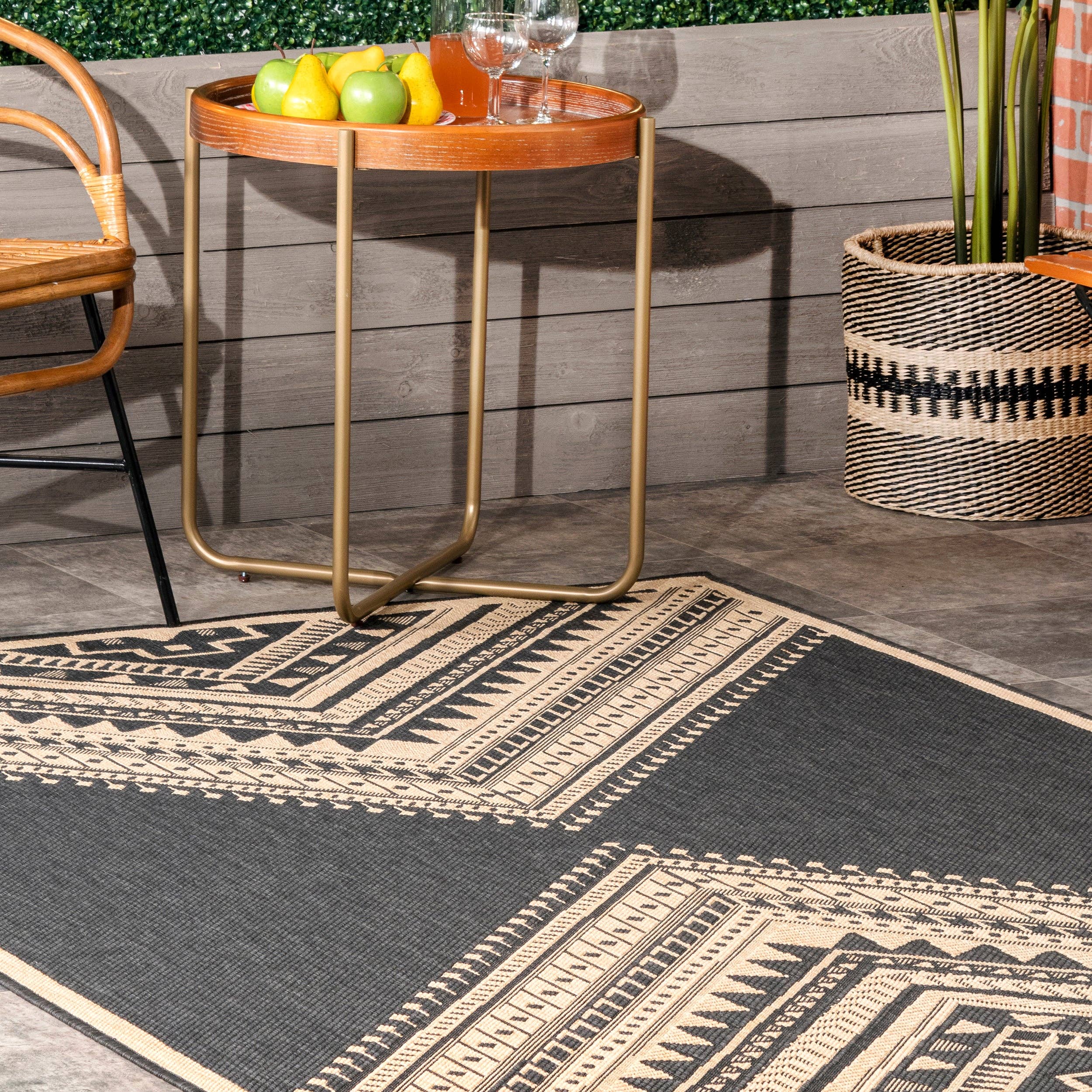 nuLOOM - Wholesale Area Rug - Landry Aztec Indoor/Outdoor Area Rug17