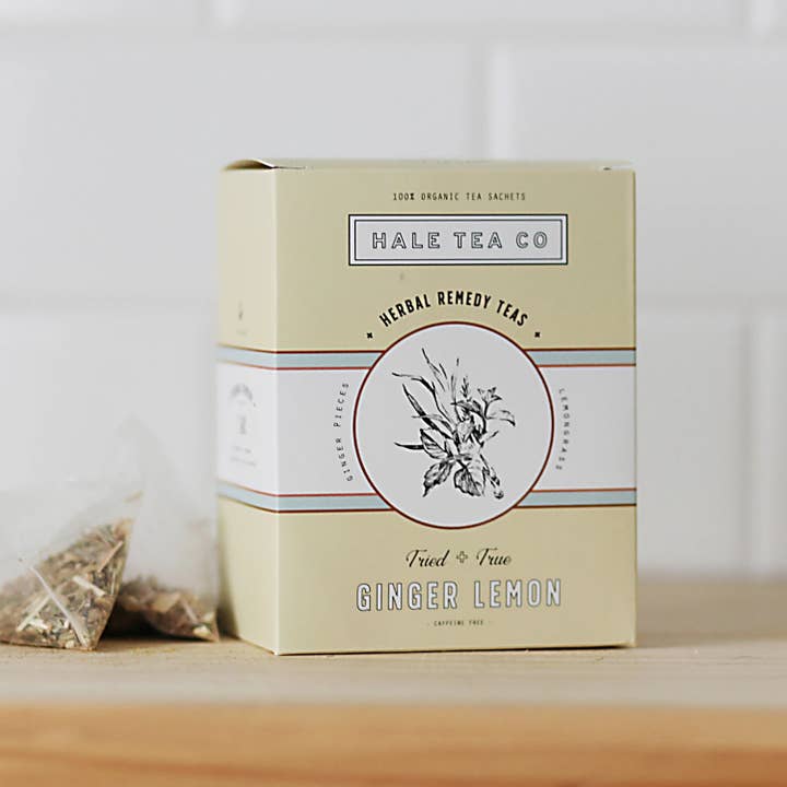 Hale Tea Co - Wholesale Tea Bags - Ginger Lemon Box3