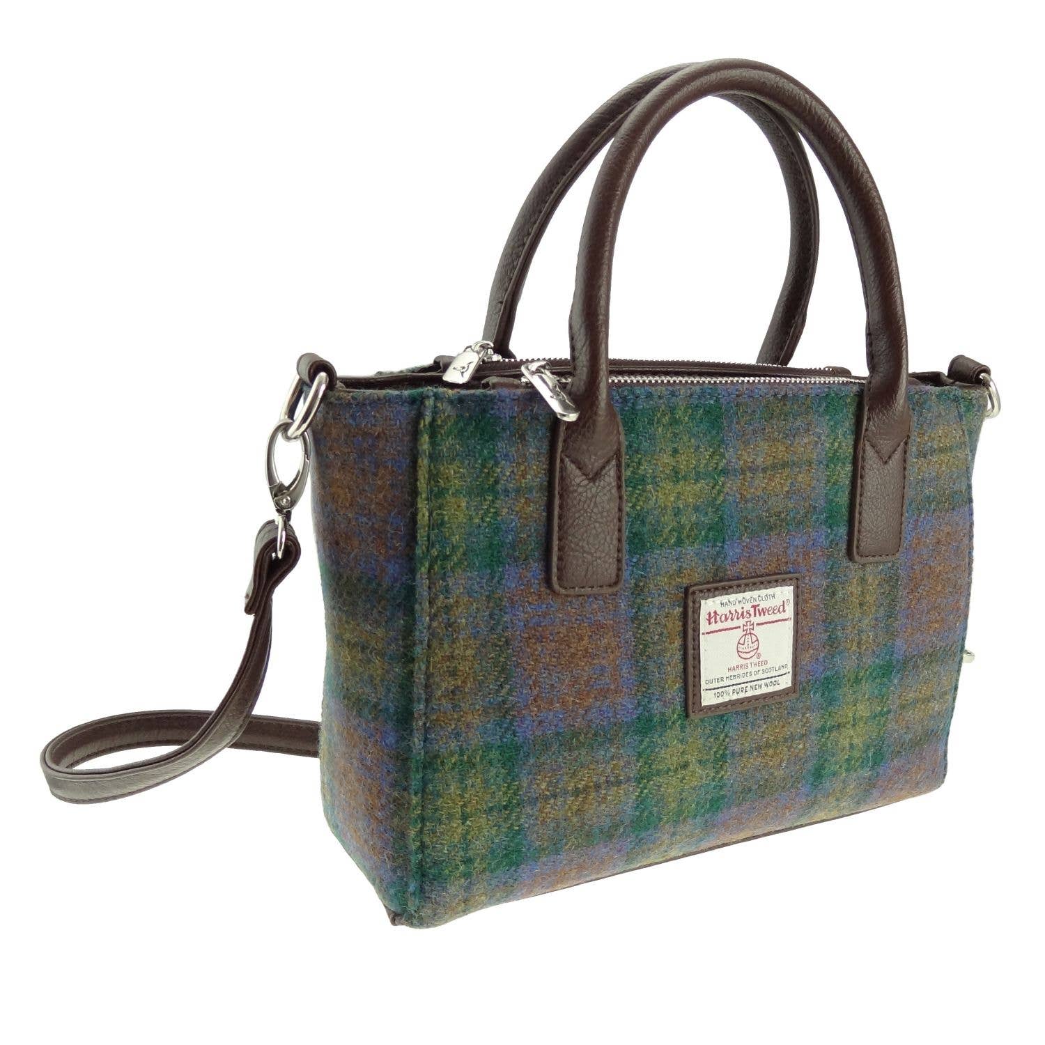 Dublin Gift Company - Vente Tote bag – femme - Petit sac cabas en tweed Harris16