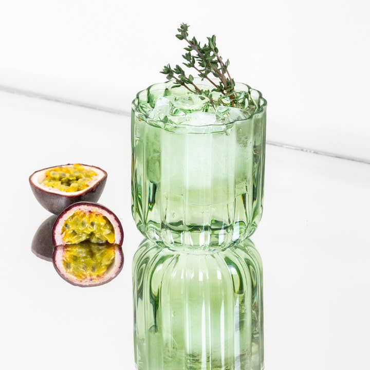 Tumbler Gaia | 35cl | Whiskey | Drinking glass | Green for wholesale by Brût Home and Glassware