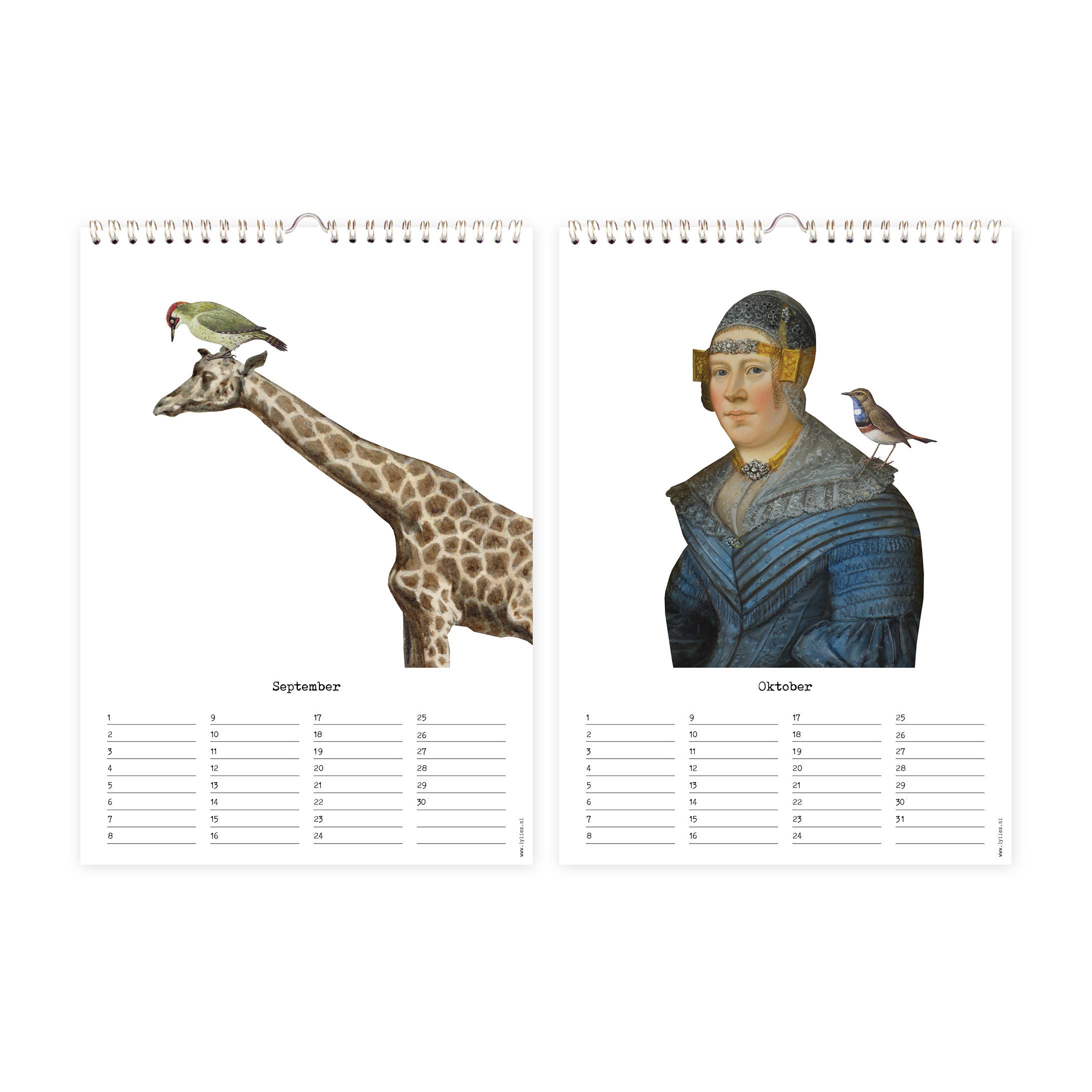 Lylies – Engroshandel Kalender – Fødselsdagskalendercollager | Zaans Museum A45