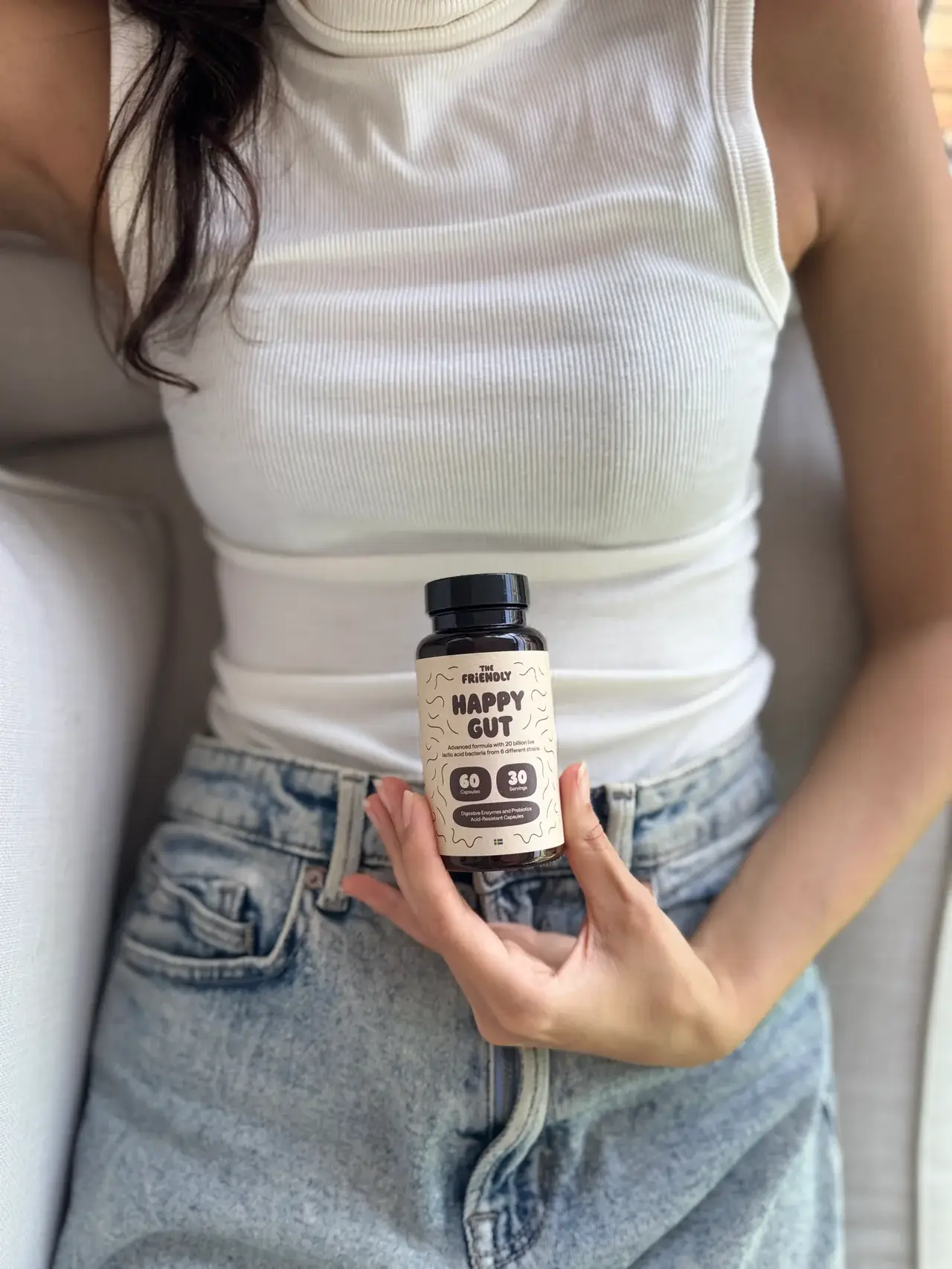 The Friendly Company – wholesale Oralt tillskott/Vitamin – Glad tarm, 20 CFU1