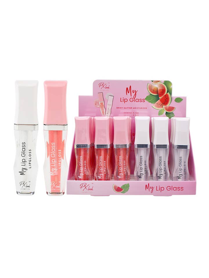 Pxlook S-499 Mein Lip Glass Lip Gloss - 24 Stk. für den Großhandel von PINEAPPLE Beauty