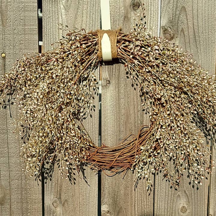 Little Luna Leaves Wreath for wholesale by An Array of Wreaths, LLC