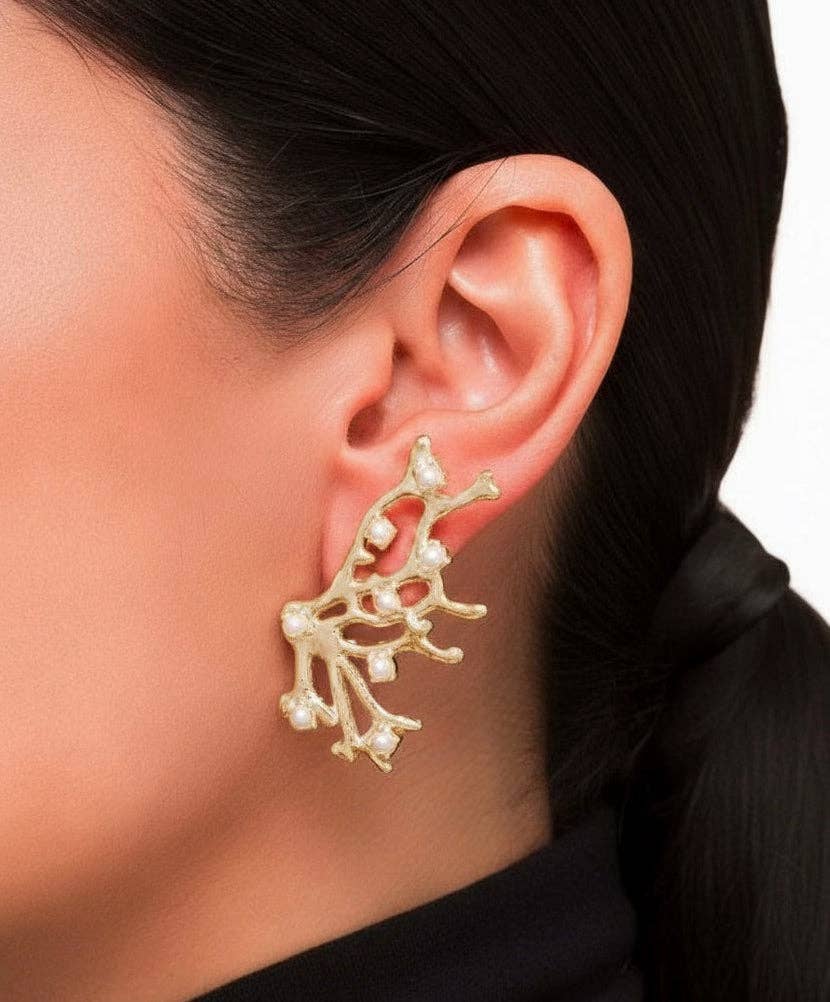 SF BRAND INC - Wholesale Dangle Earrings - Reef Studs