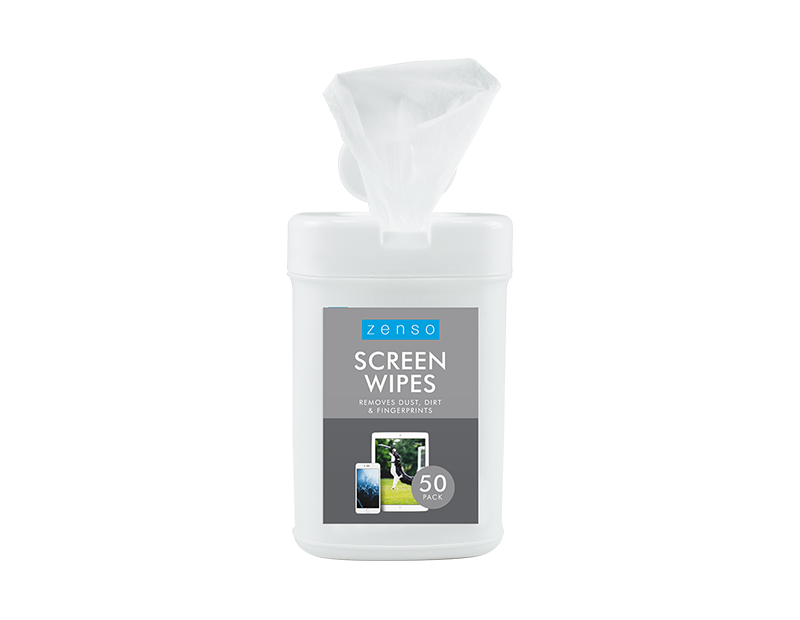 LMT-UK - Wholesale All-Purpose Cleaning Wipes - Mobile Phone Computer Screen Wipes 50pk - 50561703533040