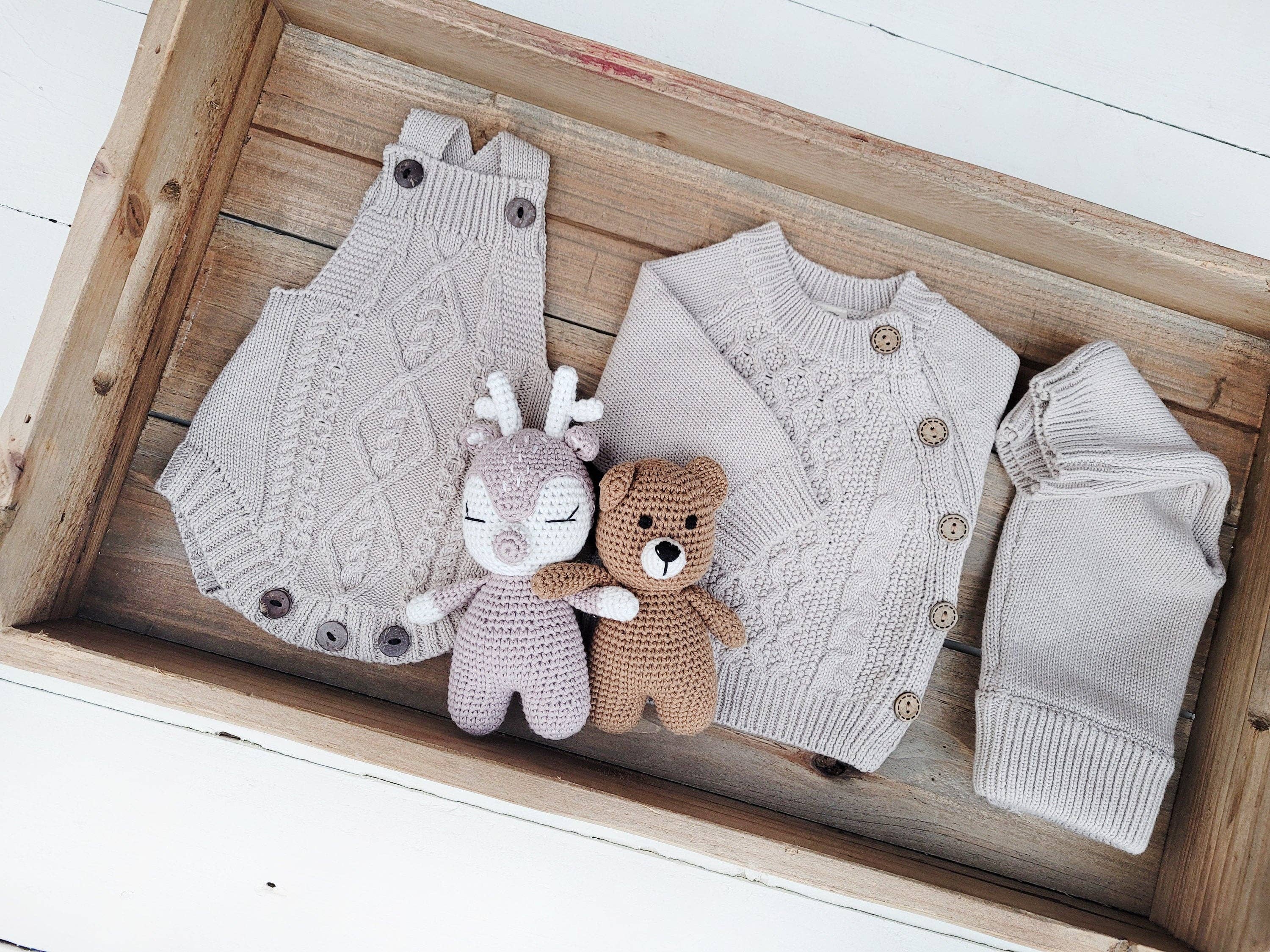 OLIVE & CRADLE – Engroshandel Plyslegetøj - Børn og baby – Mini hæklede dyr2